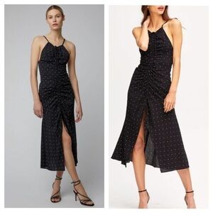 Alice McCall
Oscar Ruched Midi Dress, New with Tags